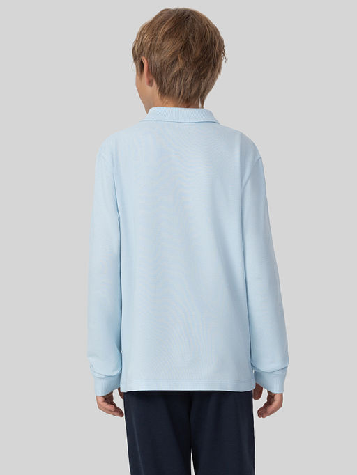 Поло для мальчиков голубое - Mark formelle фото 2