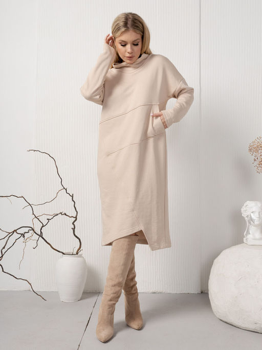 Платье AMORI 9817 капучино  фото 2