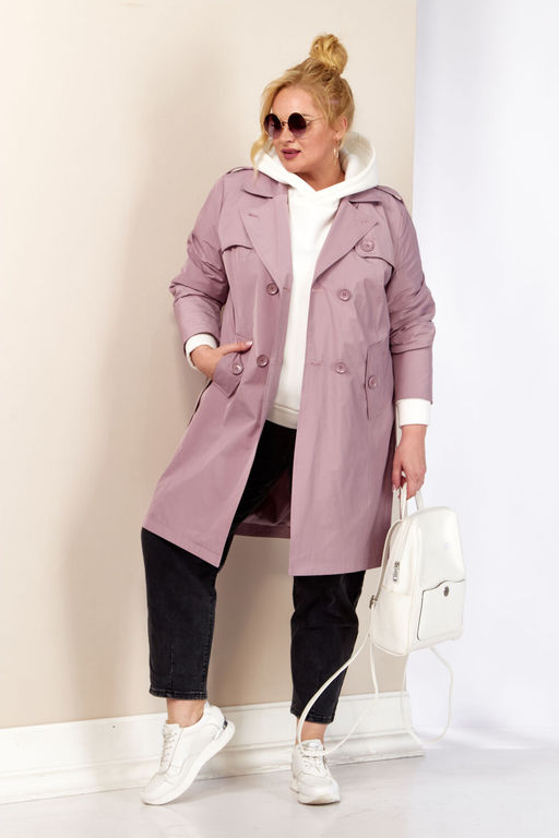 Плащ SHETTI 2187 пудра