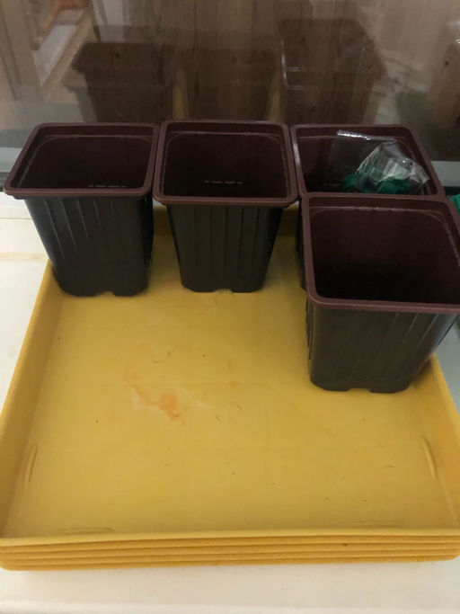 Поддон для рассадных кассет и горшков 26х26х3см (пластик) черный - Спарк фото 3