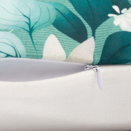 Наволочка декоративная Этель Эвкалипт 40х40 см, велюр, 100% п/э  фото 4