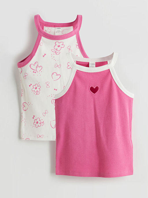 Halter Yaka K?z ?ocuk Atlet 2li