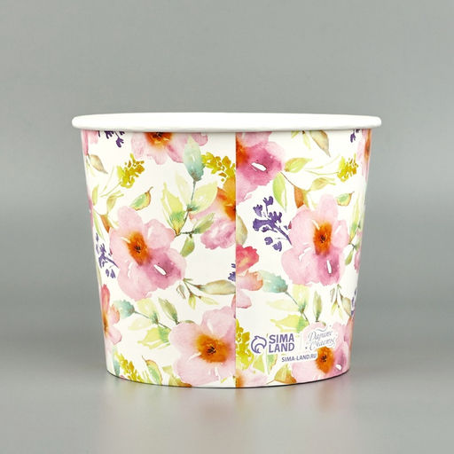 Цена за 5 шт. Стакан для цветов Все цветы для тебя, 1500 мл