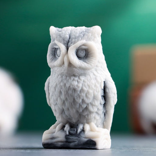 Фигурка «Сова на книге», мраморная крошка, 5 см