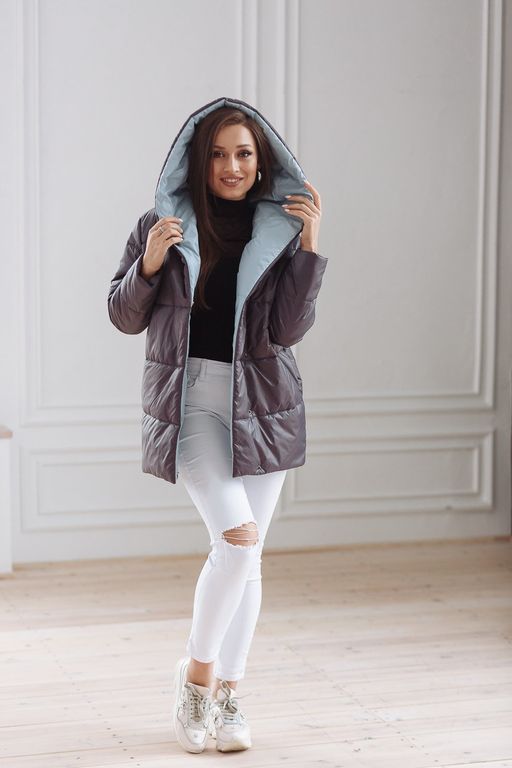 Куртка женская демисезонная 22260 (черный) - Kankan фото 8