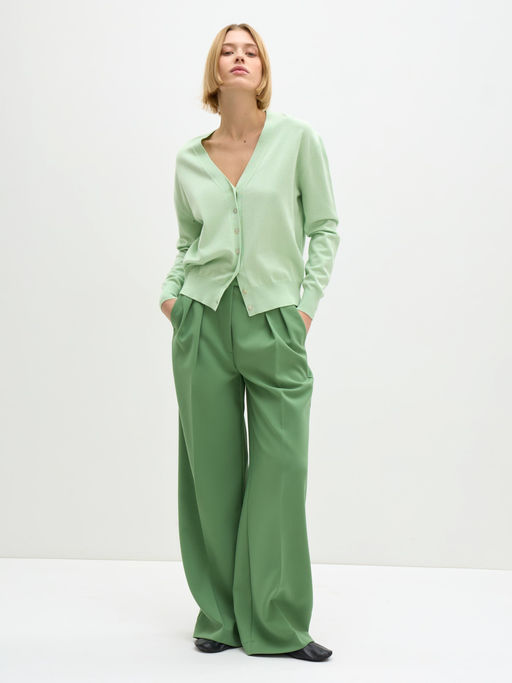 Conso/KCL 240717 - green apple Кардиган женский