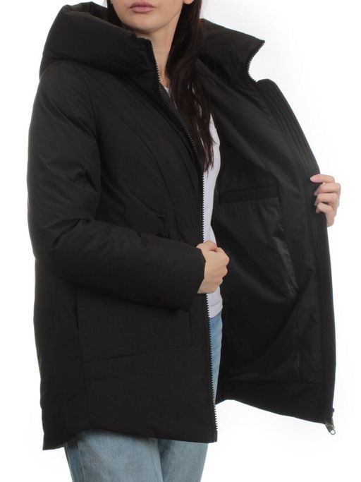 290 BLACK Куртка зимняя женская (150 гр. холлофайбер) - Fashion фото 7