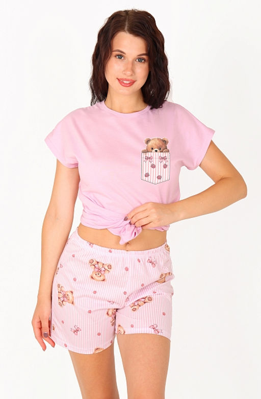 Пижама Мона П-248 (42-56) кулирка - Лотос фото 14