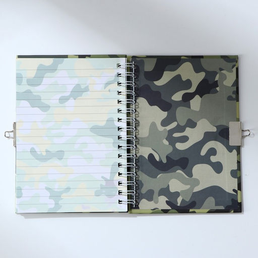 Блокнот на замочке А6, 50 листов в твердой обложке С 23 февраля - Artfox фото 14