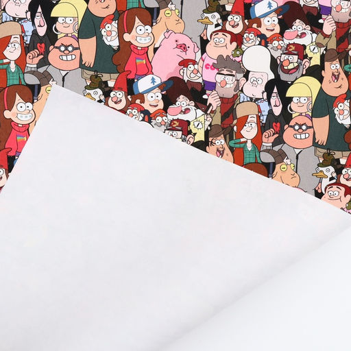 Цена за 10 шт. Упаковочная бумага «Друзья», 70 × 100 см