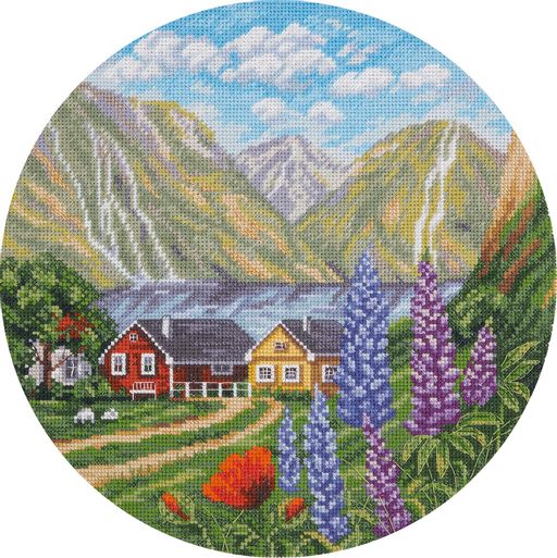 Набор для вышивания PANNA PS-1970 Ласковое лето 24 х 24 см