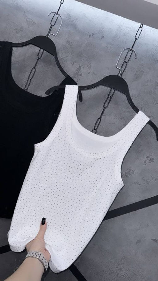 Майка крутого качества с камешками - Ksa фото 3