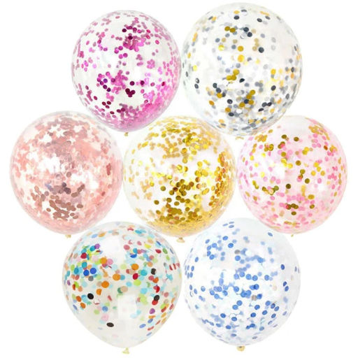 Цена за 5шт. Конфетти "Круги белые" 10 г, бумага