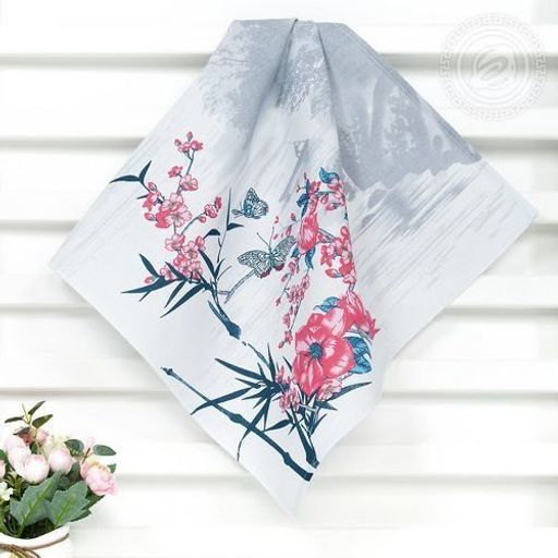 К-т полотенец Пуэр 50*60 см. - 3 шт. рогожка хлопок 100% - Лен поволжья фото 4