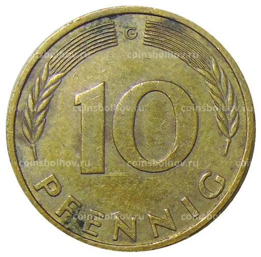 10 пфеннигов 1995 года G Германия