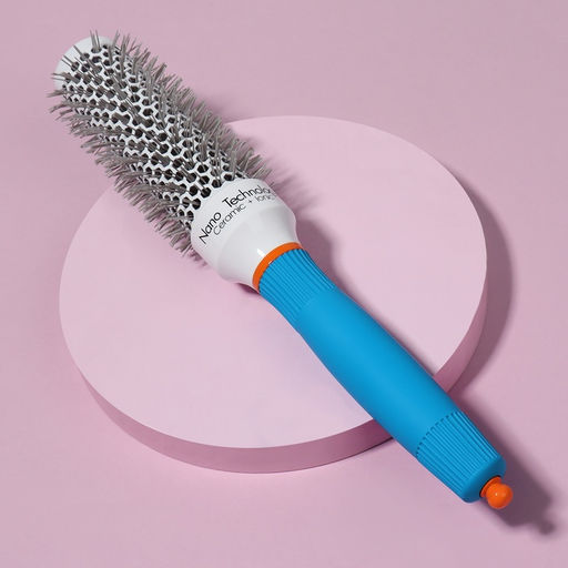 Брашинг керамический, продуваемый, прорезиненная ручка, d=32/50 мм, 27(±1) см