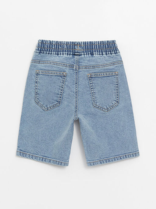 Beli Lastikli Erkek ?ocuk Jean ?ort - Waikiki фото 2