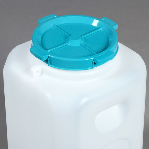 Бочка пищевая, 50 л, горловина 21.5 см, пластиковая, с крышкой