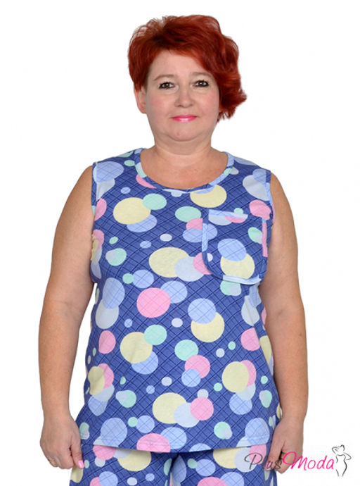 Майка Модель №1516 размеры 44-84 - Plusmoda фото 4