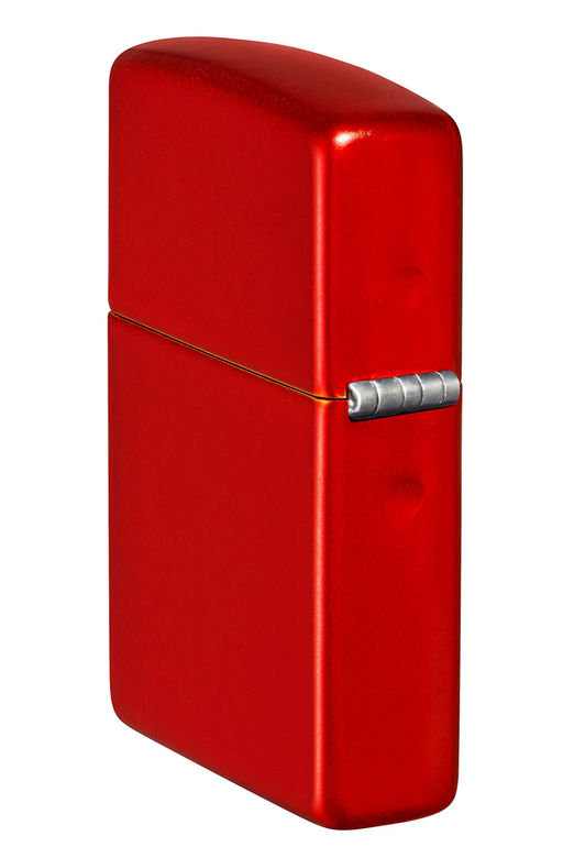 Зажигалка ZIPPO Логотип с металлизированным красным покрытием | Logo Metallic Red 49475ZL  фото 7