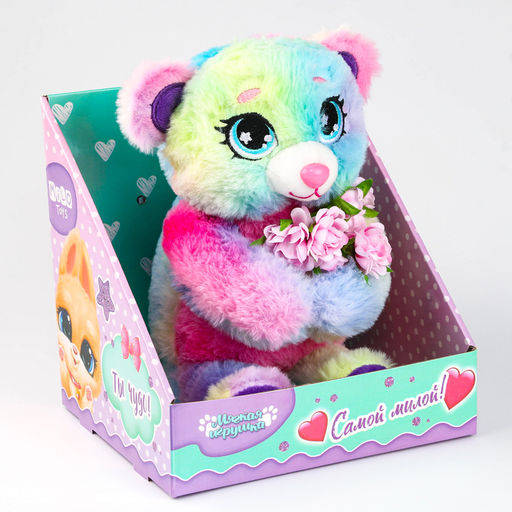 Мягкая игрушка Милый медведь, 30 см - Milo toys фото 6