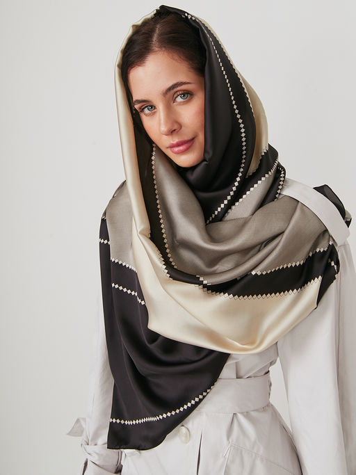 Большой, мягкий, тонкий и очень нежный двусторонний палантин - Tantino фото 6