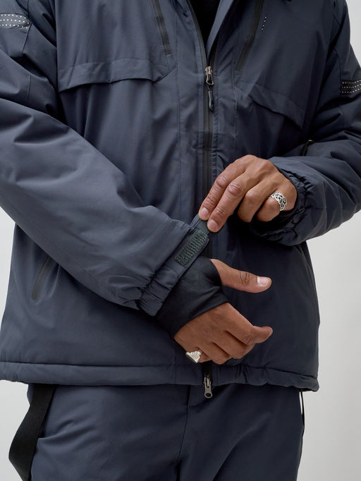 Горнолыжный костюм мужской зимний темно-серого цвета 3710TC - Mtforce фото 15