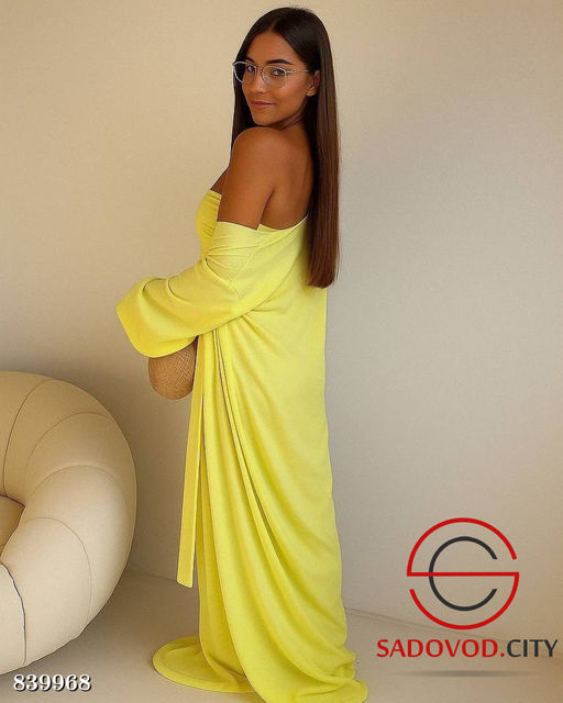 Костюм тройка: топ, брюки и длинная накидка - Bruno фото 5