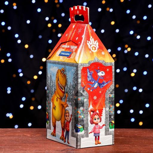 Подарочная коробка Турбозавры, Замок , 19 х 11,9 х 35,5 см - Simaland фото 9