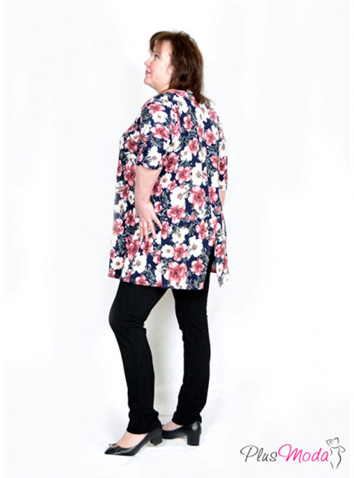 Туника Модель №4 размеры 52-66 - Plusmoda фото 6