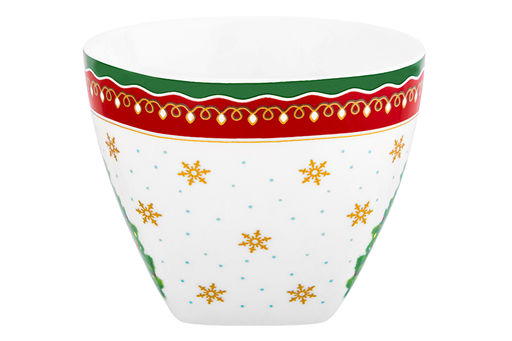 Чайн. пара 2 пр. 250 мл 11,5*9*7,5 см Новогодняя елка красный узор NEW BONE CHINA - Elan gallery фото 7