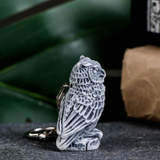 Брелок для ключей на кольце «Сова», 4.7 см, МИКС