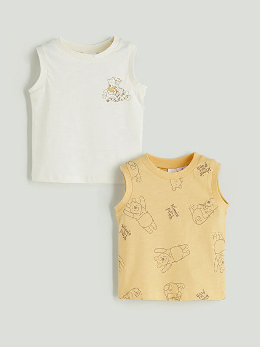 Winnie the Pooh Bask?l? Erkek Bebek Atlet 2li
