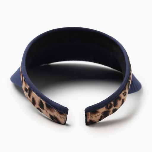 Козырёк MINAKU Leopard, тёмно-синий, размер 56-58