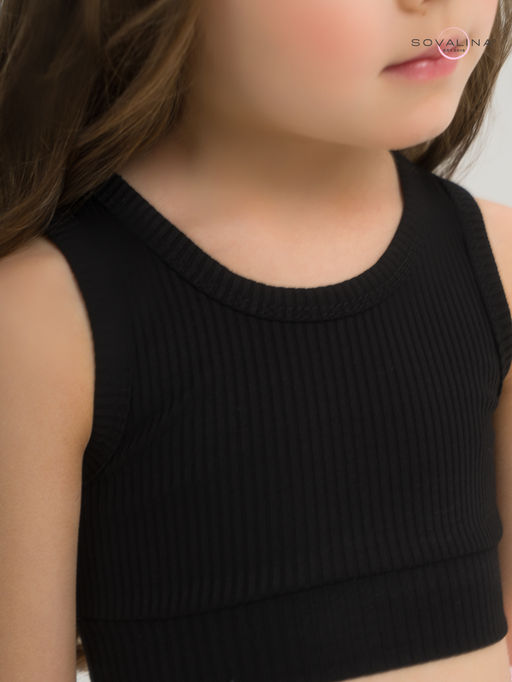 Костюм Мальвина КТ черный-черные сердечки - Sovalina фото 33