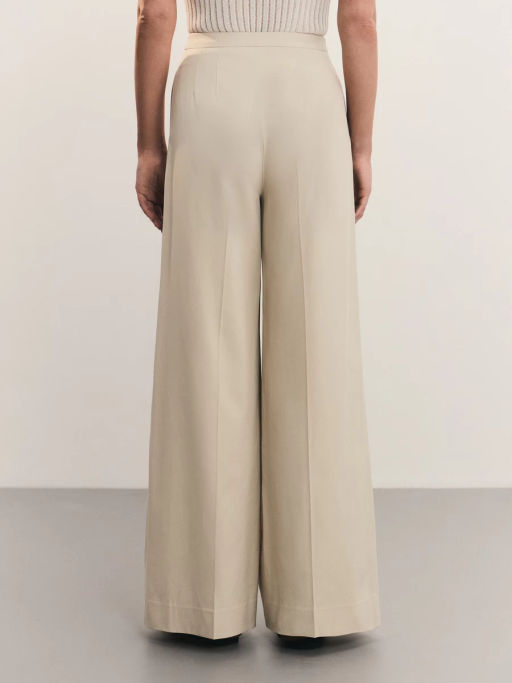 Брюки из тенселя и хлопка / Zarina  фото 4