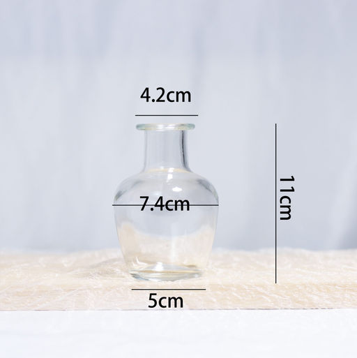 Ваза для цветов 11 см / WRD-190 /уп 80/ без и/уп