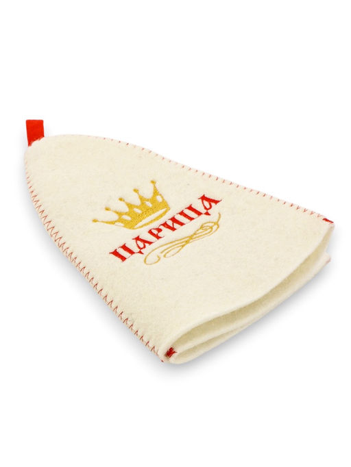 Шапка для бани и сауны Царица, полиэфир 70%, шерсть 30% - Simaland фото 7