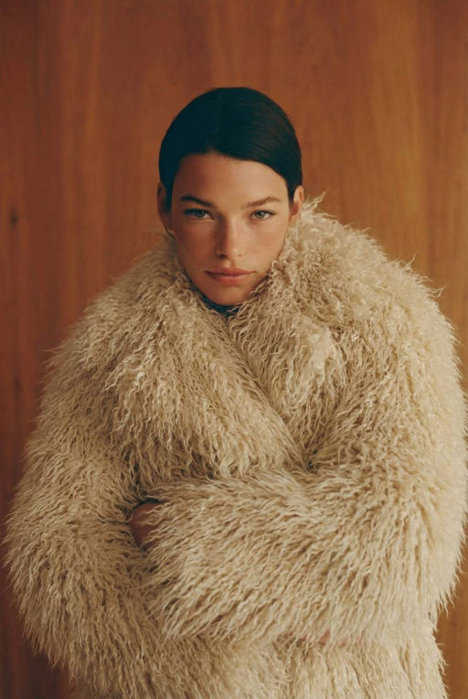 Куртка Лама (бежевая) 2488