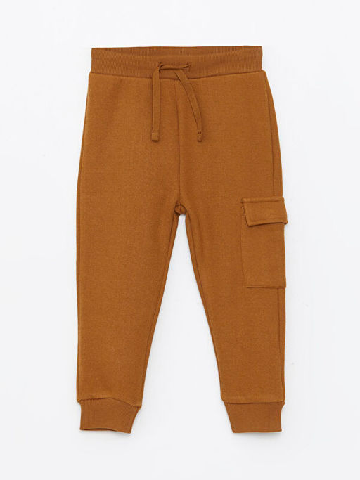 Kap??onlu Uzun Kollu Bask?l? Erkek Bebek Sweatshirt ve Pantolon 2li Tak?m - Waikiki фото 3