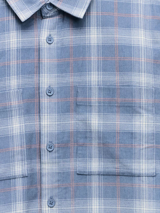 Рубашка relax fit в клетку / Zarina  фото 3