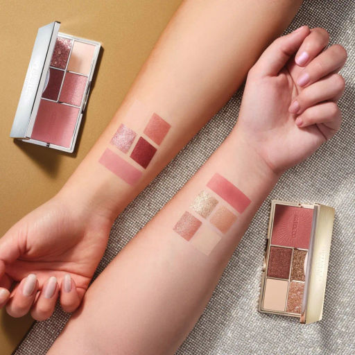ARTDECO Палетка теней и румян Illusion Palette for cheeks & eyes тон 4, 4,5 г 4х1,5 г  фото 7