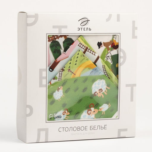 Скатерть Этель Тоскана 180х150 см, 100 % хлопок, саржа 190 гр/м2  фото 13