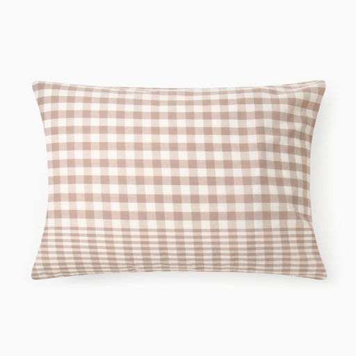 Наволочка «Этель» Beige cage, 50×70 см, жатый хлопок