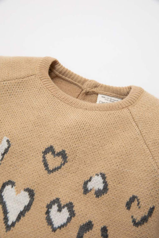 Комплект нижнего белья с леопардовым узором для маленьких девочек, 2 шт. - Defacto фото 3