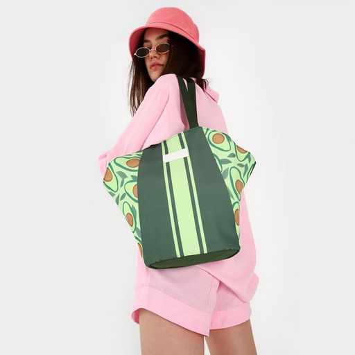 Сумка женская пляжная Авокадо + бикини бэг - Nazamok фото 26