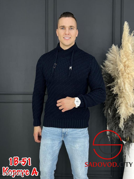 Мужской свитер тёплый зимний - Bruno фото 4