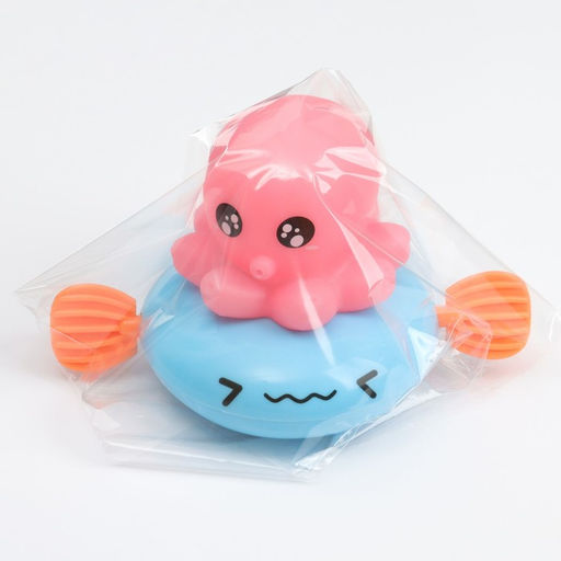 Заводная игрушка для ванны Крошка Я «Осьминожка», с брызгалкой, от 3 мес.