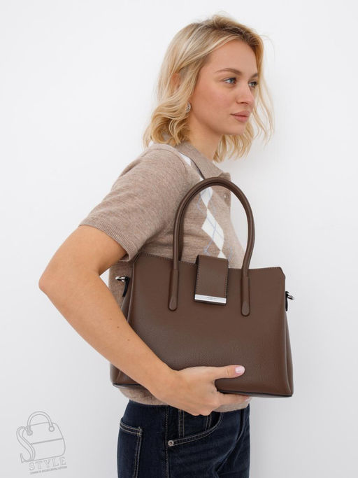 Сумка женская  5266S coffee Velina Fabbaino-Safenta