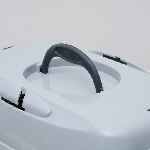 Переноска для животных до 9 кг Пижон, металлическая дверь, 43 х 29 х 27,5 см, серая  фото 7